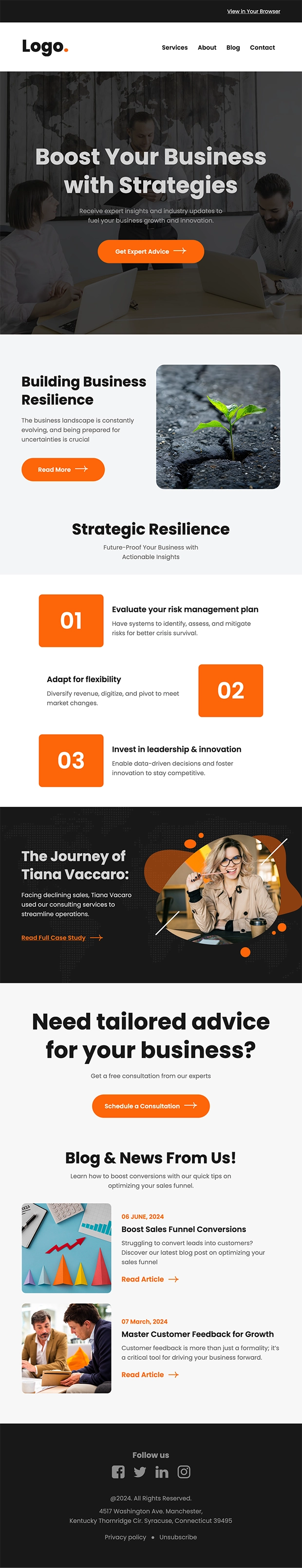 Email template 2
