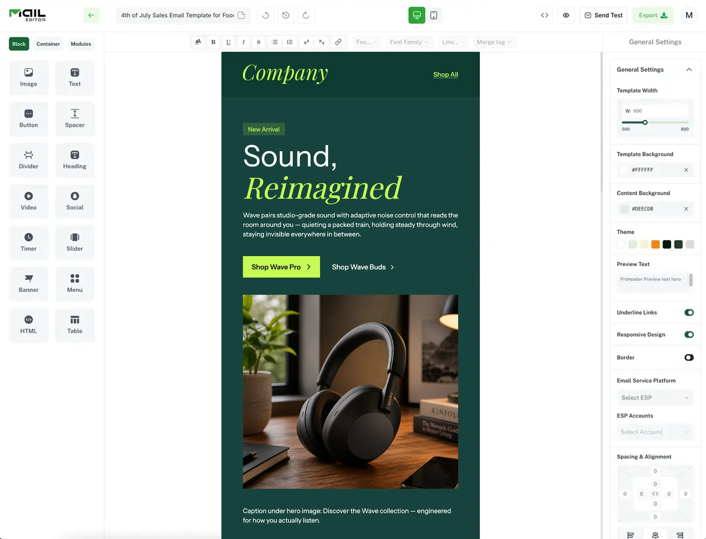 Edit Ecommerce Emails Faster