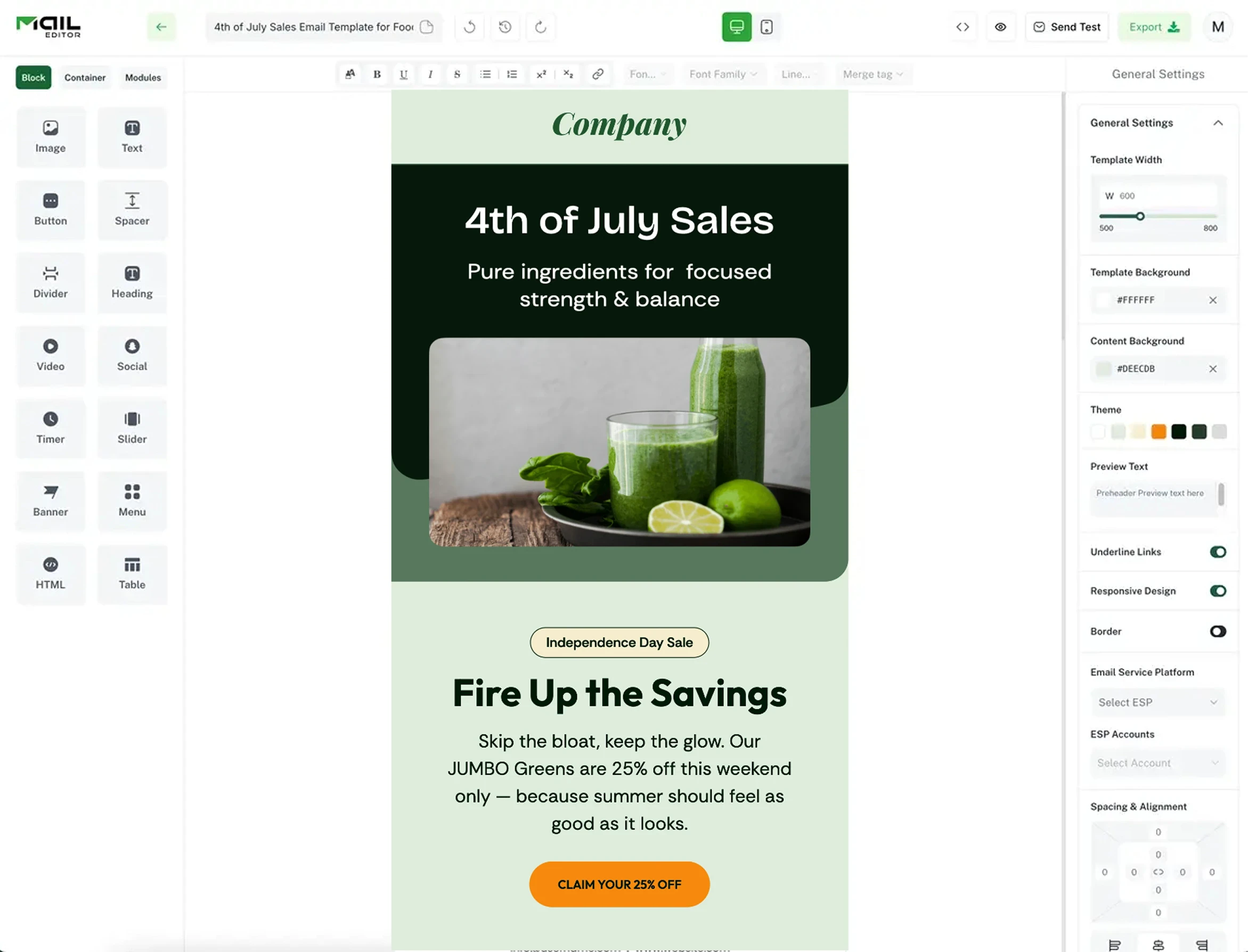 Edit Food Emails Faster